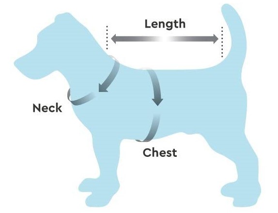 Ropa para perro + Guía de tallas - Para Tu Mascota