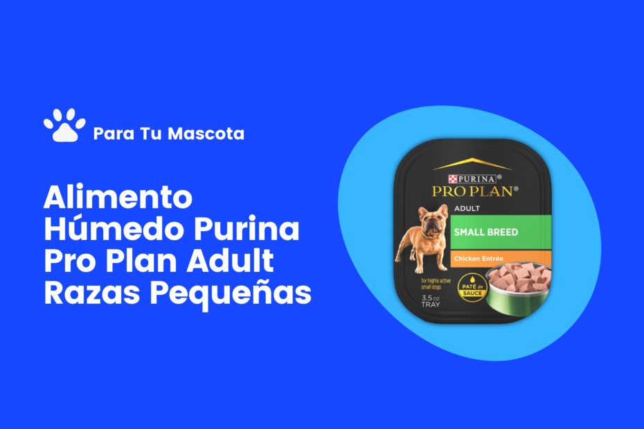 Alimento húmedo Purina Pro Plan adult razas pequeñas