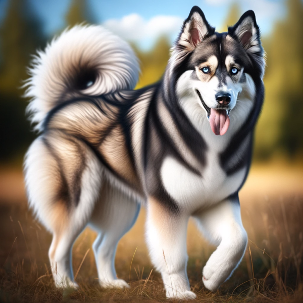 cruza de husky con pastor belga